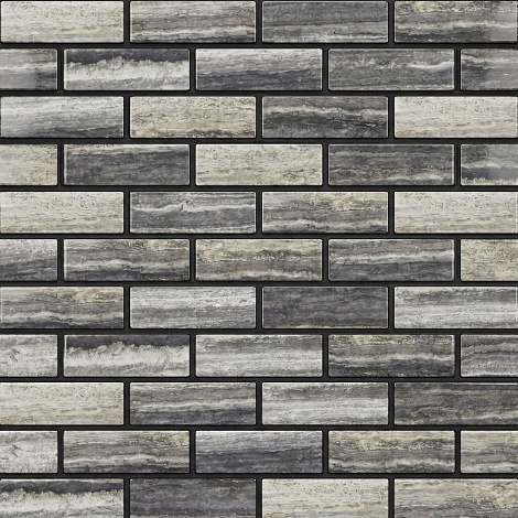 TRAVERTINE SILVER HONED