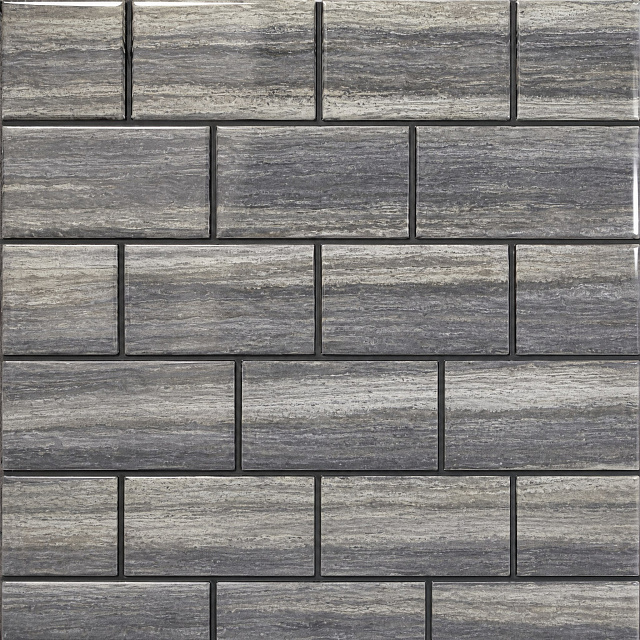TRAVERTINE SILVER HONED