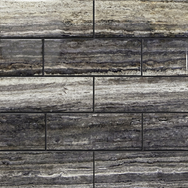 TRAVERTINE SILVER HONED
